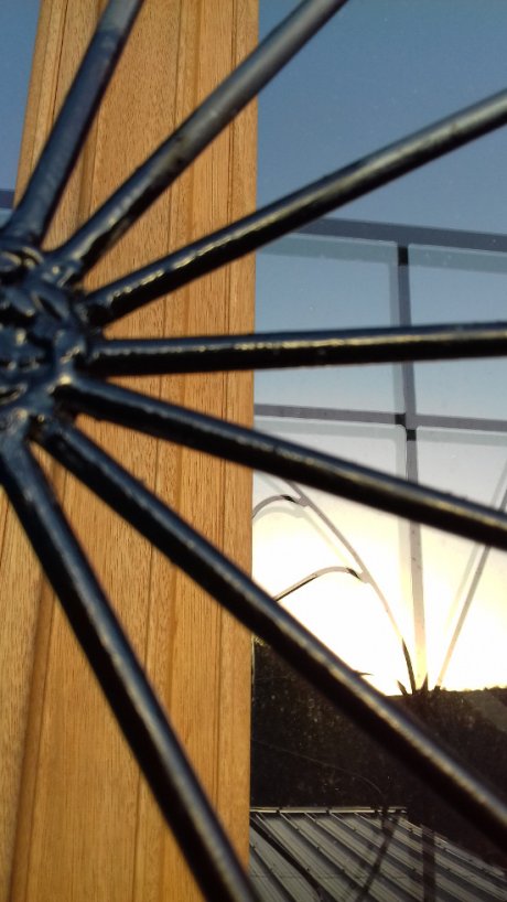 Ballustrade en fer tordu