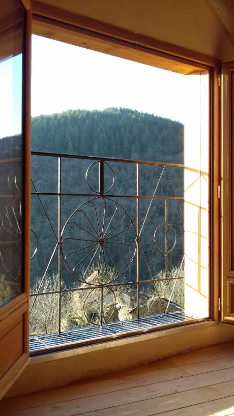 Ballustrade en fer tordu